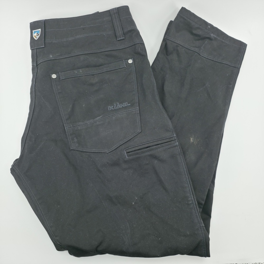 Kuhl Free Rydr‎ Pants Black Patina Dye Mens 31x30 Rugged Outdoor Workwear